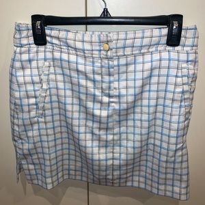 plaid tennis skirt